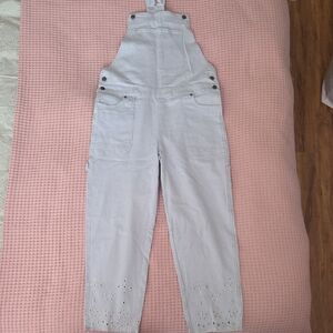 Rebecca Minkoff Light Denim Overalls